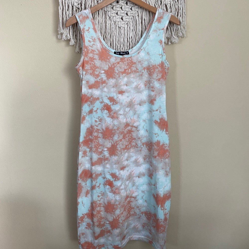 SAY WHAT? bodycon dress size M